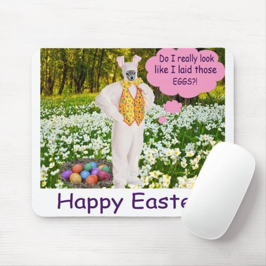Mauspad. Happy Oaster. klipspringt/sonnig Mousepad (Mit Mouse)