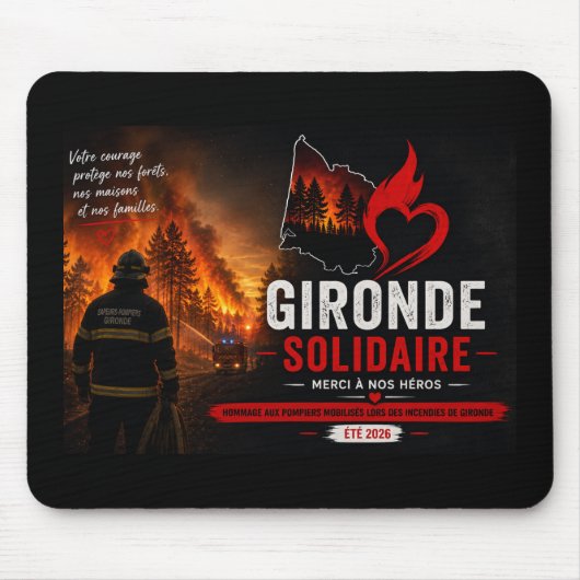 Mauspad Helden von Gironde (Vorne)