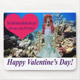 Mauspad. Herzlichen Glückwunsch Valentinstag. Mousepad