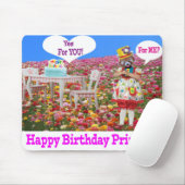 Mauspad. Herzlichen Glückwunsch zum Geburtstag der Mousepad (Mit Mouse)