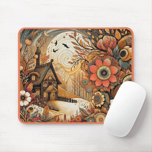 MAUSPAD - Hütte des Blumengartens (Mit Mouse)