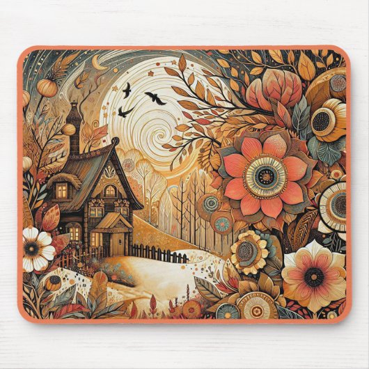 MAUSPAD - Hütte des Blumengartens (Vorne)