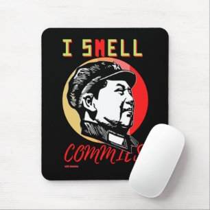 Mauspad "I SMELL COMMIES 2: MAO"
