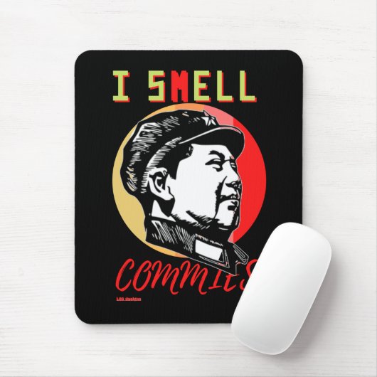 Mauspad "I SMELL COMMIES 2: MAO" (Mit Mouse)