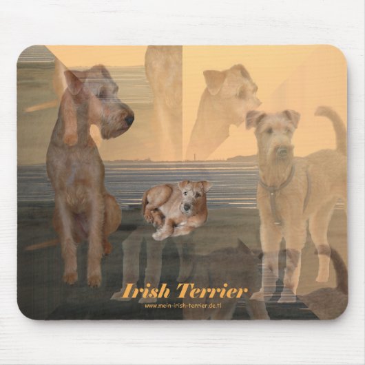Mauspad "Irish Terrier" (Vorne)