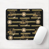 Mauspad-Kabelbinder oder Mauspad-Seil, im Allgemei Mousepad (Mit Mouse)