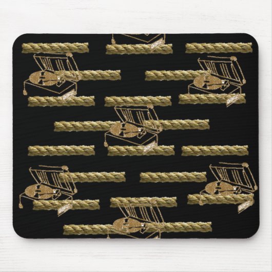 Mauspad-Kabelbinder oder Mauspad-Seil, im Allgemei Mousepad (Vorne)