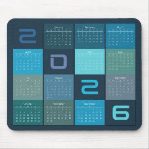 Mauspad-Kalender 2024 Mousepad