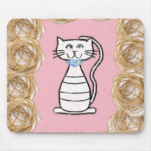 Mauspad-Katze Mousepad (Vorne)