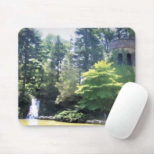 Mauspad Longwood Gardens Uhrenturm (Mit Mouse)