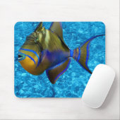 Mauspad mit Blauwasser-Design (Mit Mouse)