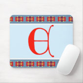 Mauspad mit Buchstabe E (Mit Mouse)