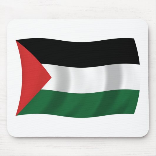 Mauspad mit der Flagge der Palästinensischen Auton (Vorne)