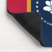 Mauspad mit der Flagge des US-Bundesstaates Missis (Ecke)