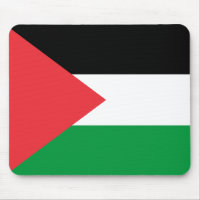 Mauspad mit der Flagge Palästinas