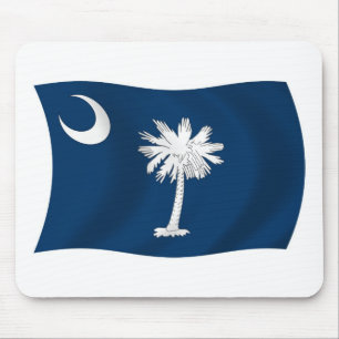 Mauspad mit der Flagge von South Carolina