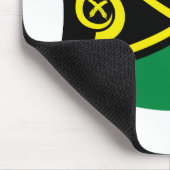 Mauspad mit der Flagge von Vanuatu (Ecke)