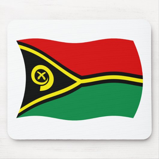 Mauspad mit der Flagge von Vanuatu (Vorne)