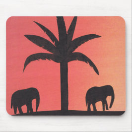 Mauspad mit Elephant Design