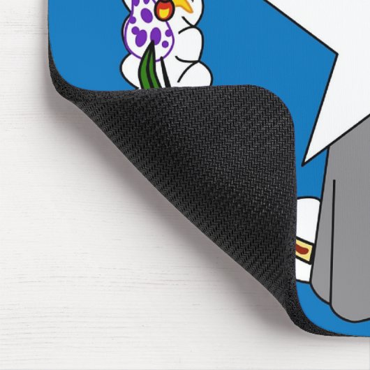 Mauspad mit Fahne auf den nördlichen Mariana-Insel (Ecke)