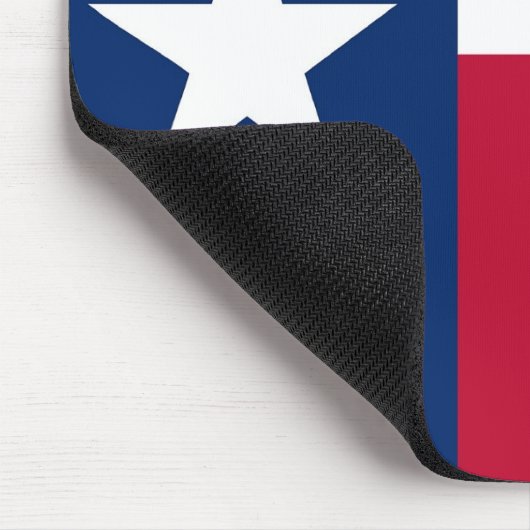 Mauspad mit Flag Texas Staat - USA (Ecke)