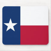 Mauspad mit Flag Texas Staat - USA (Vorne)