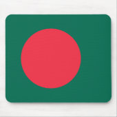 Mauspad mit Flagge Bangladeschs (Vorne)