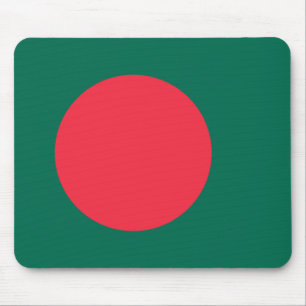 Mauspad mit Flagge Bangladeschs