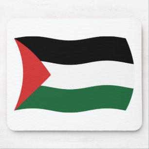 Mauspad mit Flagge der Palästinensischen Autonomie