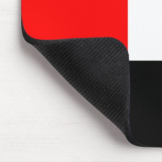 Mauspad mit Flagge der Vereinigten Arabischen Emir (Ecke)