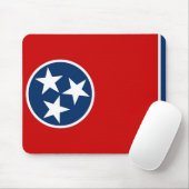 Mauspad mit Flagge des Tennessee-Staat - USA (Mit Mouse)