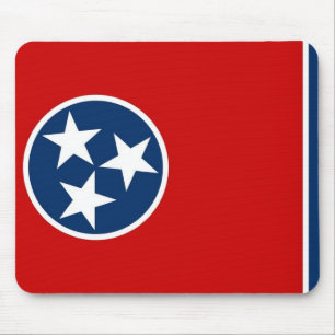 Mauspad mit Flagge des Tennessee-Staat - USA