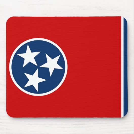Mauspad mit Flagge des Tennessee-Staat - USA (Vorne)