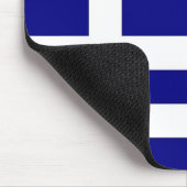 Mauspad mit Flagge Griechenlands (Ecke)