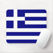 Mauspad mit Flagge Griechenlands (Mit Mouse)