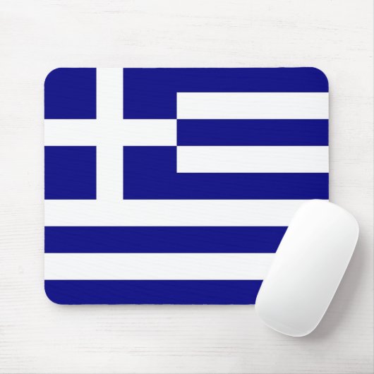 Mauspad mit Flagge Griechenlands (Mit Mouse)