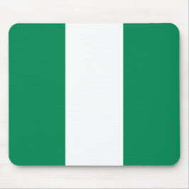 Mauspad mit Flagge Nigerias