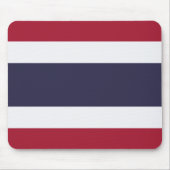 Mauspad mit Flagge Thailands (Vorne)