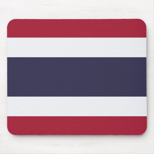 Mauspad mit Flagge Thailands (Vorne)