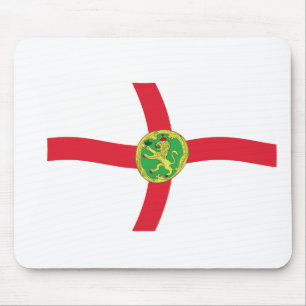 Mauspad mit Flagge von Alderney