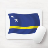 Mauspad mit Flagge von Curaçao (Mit Mouse)