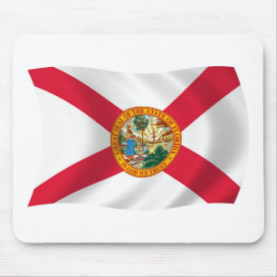 Mauspad mit Flagge von Florida