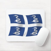 Mauspad mit Flagge von Martinique (Mit Mouse)
