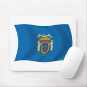 Mauspad mit Flagge von Melilla (Mit Mouse)