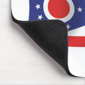 Mauspad mit Flagge von Ohio (Ecke)
