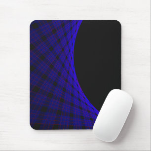 Mauspad mit geometrischem Teppichboden