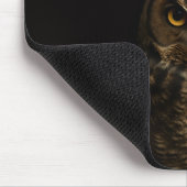 Mauspad mit Golden Eye Eule (Ecke)