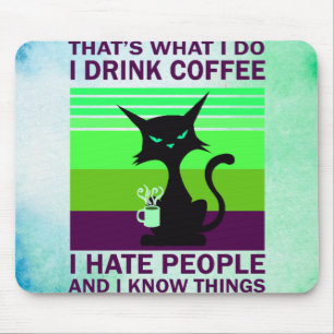 Mauspad mit grünem, weißem, blauem Hintergrund