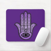 Mauspad mit Hamsa-Hand-Design (Mit Mouse)