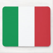 Mauspad mit italienischer Flagge (Vorne)